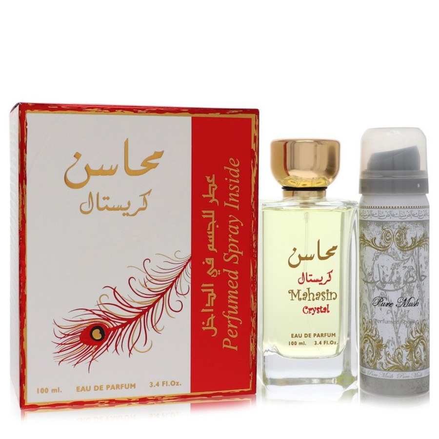 Image 959996.jpg, Product 959-996 / Price $60.29, Lattafa Mahasin Crystal By Lattafa Eau De Parfum Spray With 1.7 Oz Deodorant Spray 3.4 Oz For Women from Avera Group on TSC.ca's Beauty department