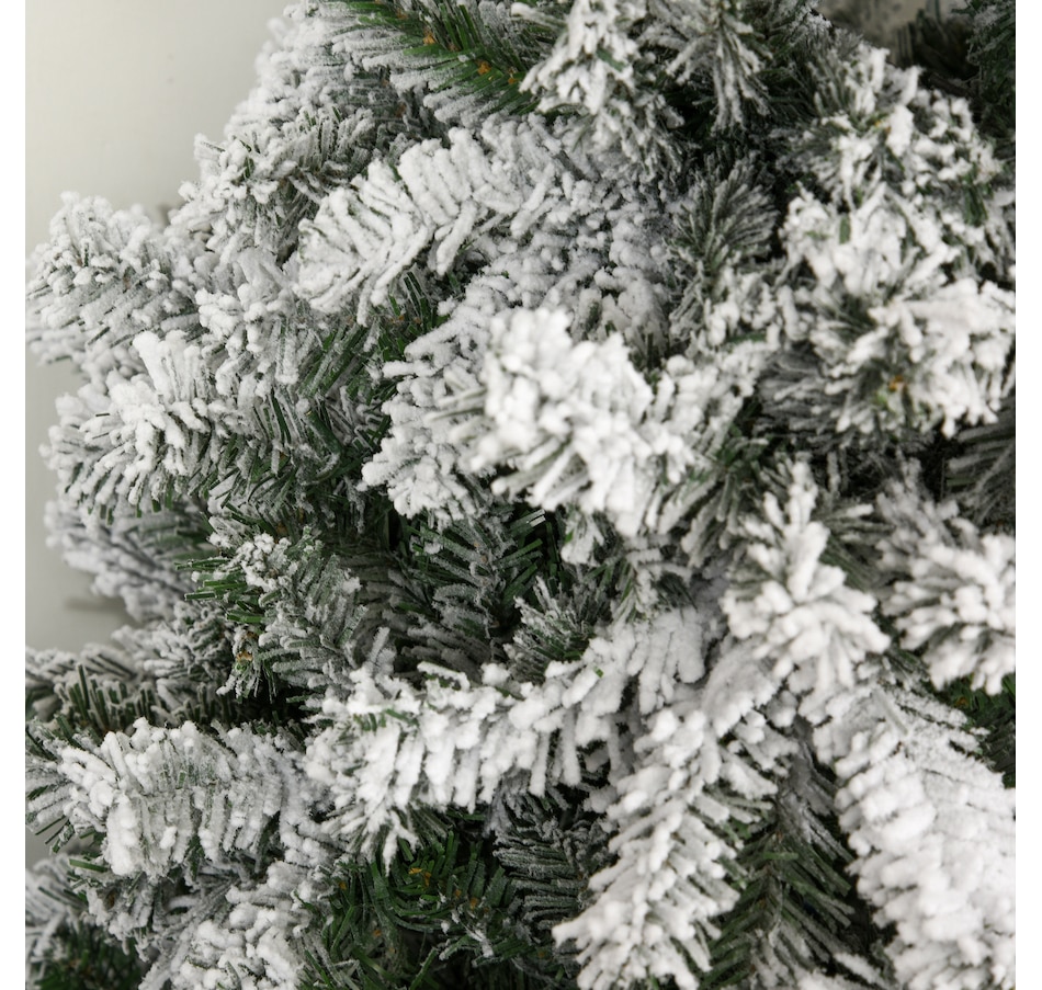 Image 961233_ALTMORE7.jpg, Product 961-233 / Price $109.99, HOMCOM 6ft Snow Flocked Artificial Tree Warm White LED Christmas Decoration from HOMCOM on TSC.ca's Home & Garden department