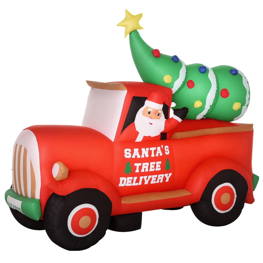 Image 961235.jpg, Product 961-235 / Price $112.99, HOMCOM 6ft Christmas Inflatables Santa on Trunk Mounted Yard Decoration from HOMCOM on TSC.ca's Home & Garden department
