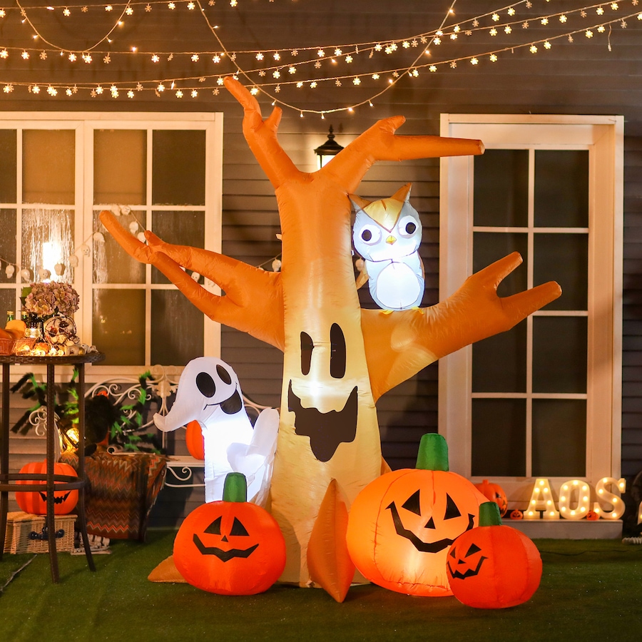 Image 961236_ALTMORE1.jpg, Product 961-236 / Price $70.00, HOMCOM 7.5FT Inflatable Halloween Decoration - Haunted from HOMCOM on TSC.ca's Home & Garden department