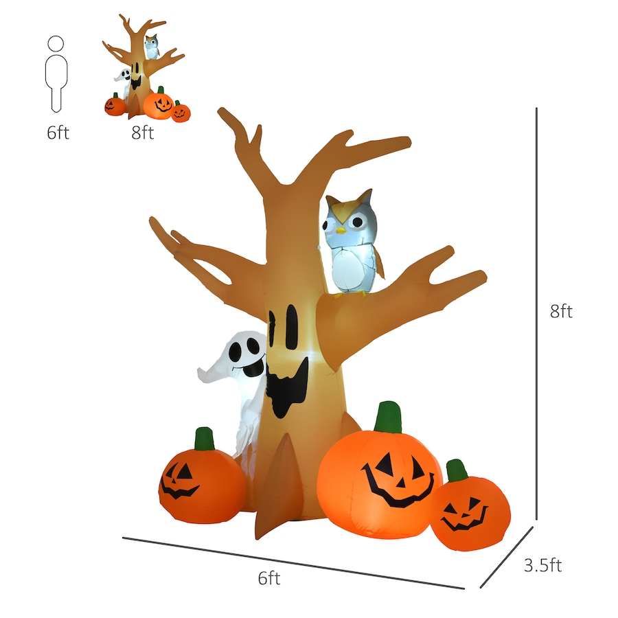 Image 961236_ALTMORE2.jpg, Product 961-236 / Price $70.00, HOMCOM 7.5FT Inflatable Halloween Decoration - Haunted from HOMCOM on TSC.ca's Home & Garden department