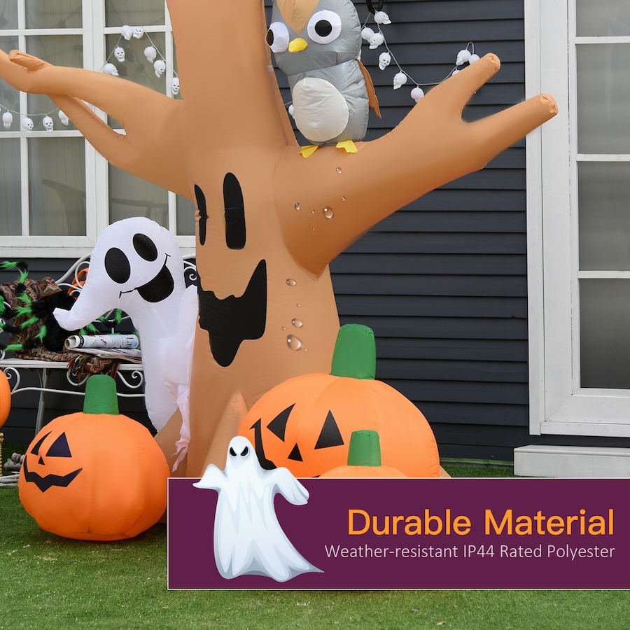 Image 961236_ALTMORE4.jpg, Product 961-236 / Price $70.00, HOMCOM 7.5FT Inflatable Halloween Decoration - Haunted from HOMCOM on TSC.ca's Home & Garden department