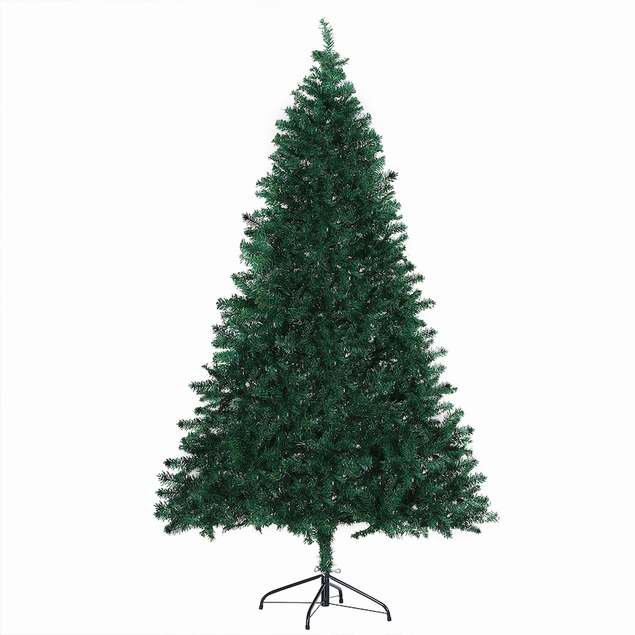 Image 961247.jpg, Product 961-247 / Price $69.99, 6ft Christmas Tree Unlit Artificial Spruce Full Tree with Metal Stand from HOMCOM on TSC.ca's Home & Garden department