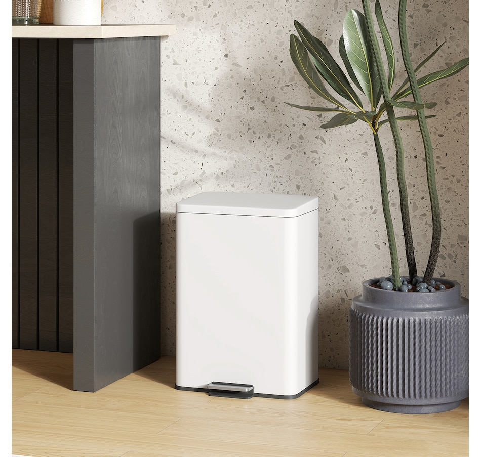 Image 961274_ALTMORE15.jpg, Product 961-274 / Price $74.99 - $76.99, HOMCOM 5.3 Gallon/20 L Garbage Can, Trash Bin with Soft Close Lid from HOMCOM on TSC.ca's Kitchen department