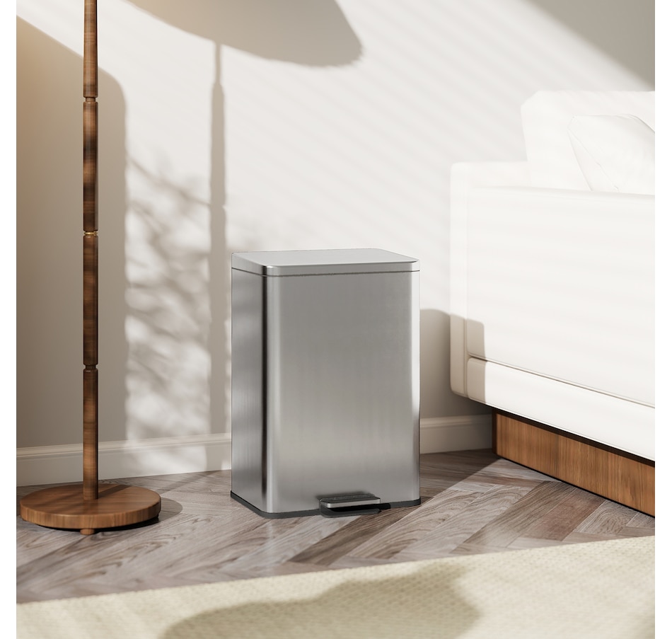 Image 961274_ALTMORE24.jpg, Product 961-274 / Price $74.99 - $76.99, HOMCOM 5.3 Gallon/20 L Garbage Can, Trash Bin with Soft Close Lid from HOMCOM on TSC.ca's Kitchen department