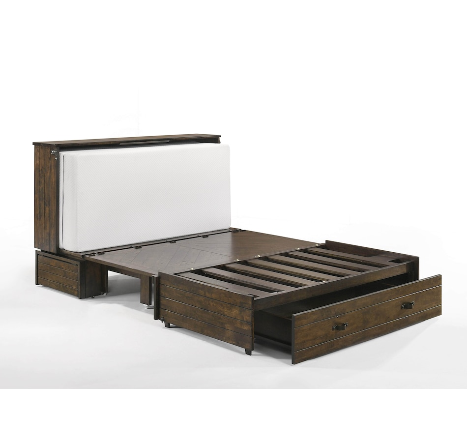 Image 961295_ALTMORE10.jpg, Product 961-295 / Price $3,459.99, Night and Day Ranchero Murphy Cabinet Bed with Gel Memory Foam Mattress from Night and Day on TSC.ca's Home & Garden department