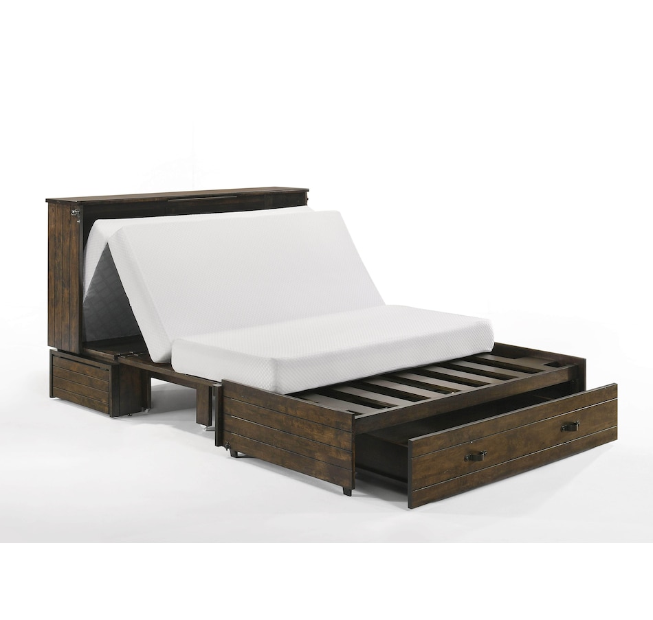 Image 961295_ALTMORE11.jpg, Product 961-295 / Price $3,459.99, Night and Day Ranchero Murphy Cabinet Bed with Gel Memory Foam Mattress from Night and Day on TSC.ca's Home & Garden department