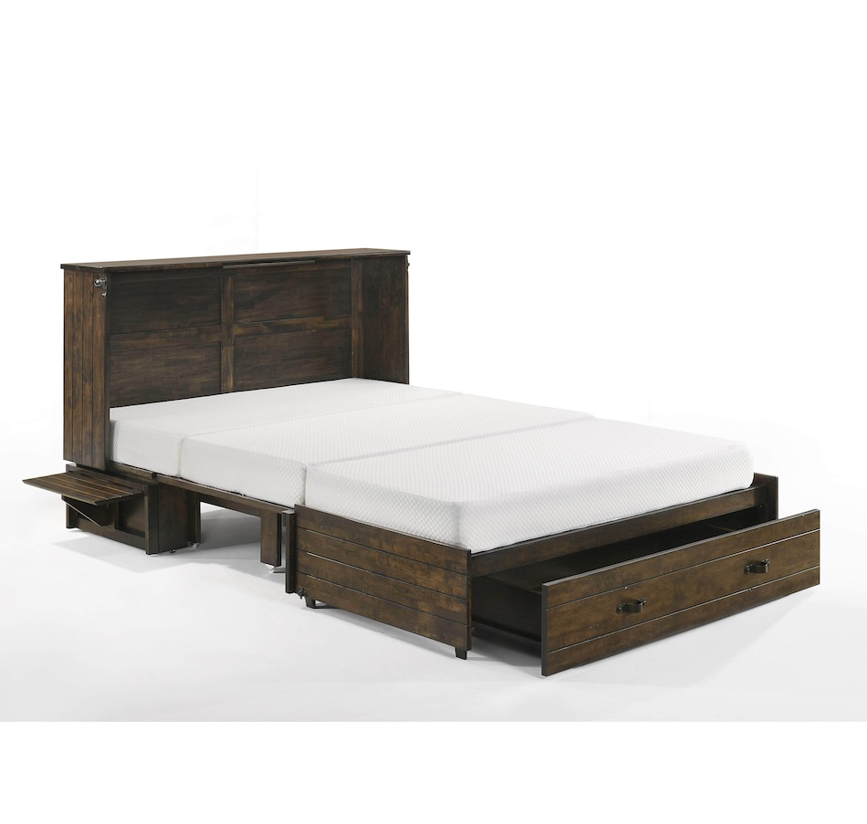 Image 961295_ALTMORE12.jpg, Product 961-295 / Price $3,459.99, Night and Day Ranchero Murphy Cabinet Bed with Gel Memory Foam Mattress from Night and Day on TSC.ca's Home & Garden department