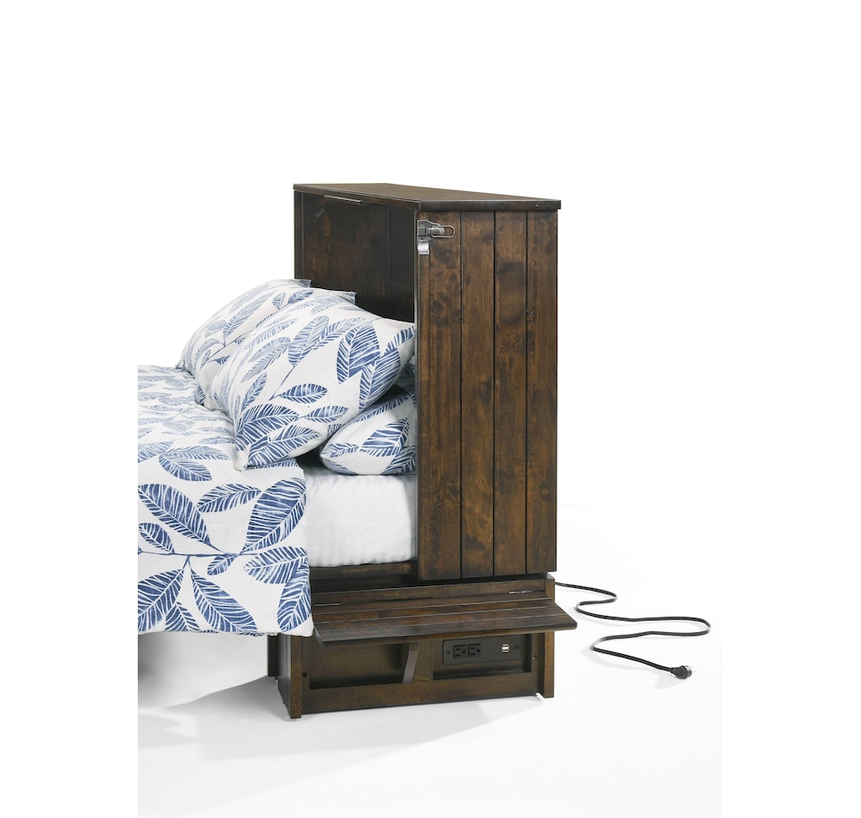 Image 961295_ALTMORE14.jpg, Product 961-295 / Price $3,459.99, Night and Day Ranchero Murphy Cabinet Bed with Gel Memory Foam Mattress from Night and Day on TSC.ca's Home & Garden department