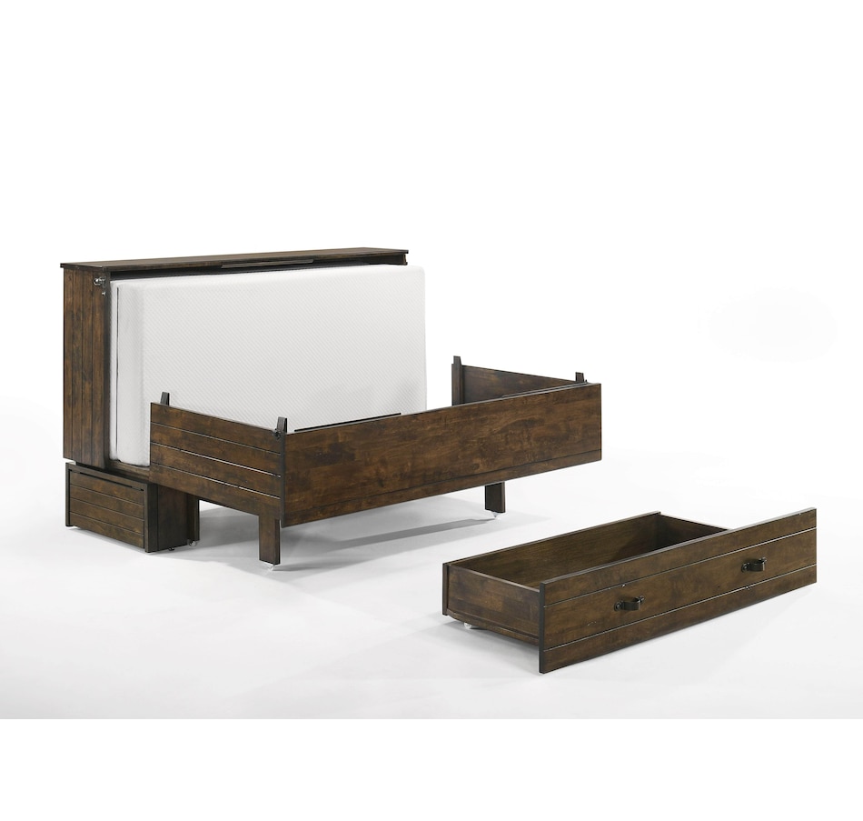Image 961295_ALTMORE8.jpg, Product 961-295 / Price $3,459.99, Night and Day Ranchero Murphy Cabinet Bed with Gel Memory Foam Mattress from Night and Day on TSC.ca's Home & Garden department