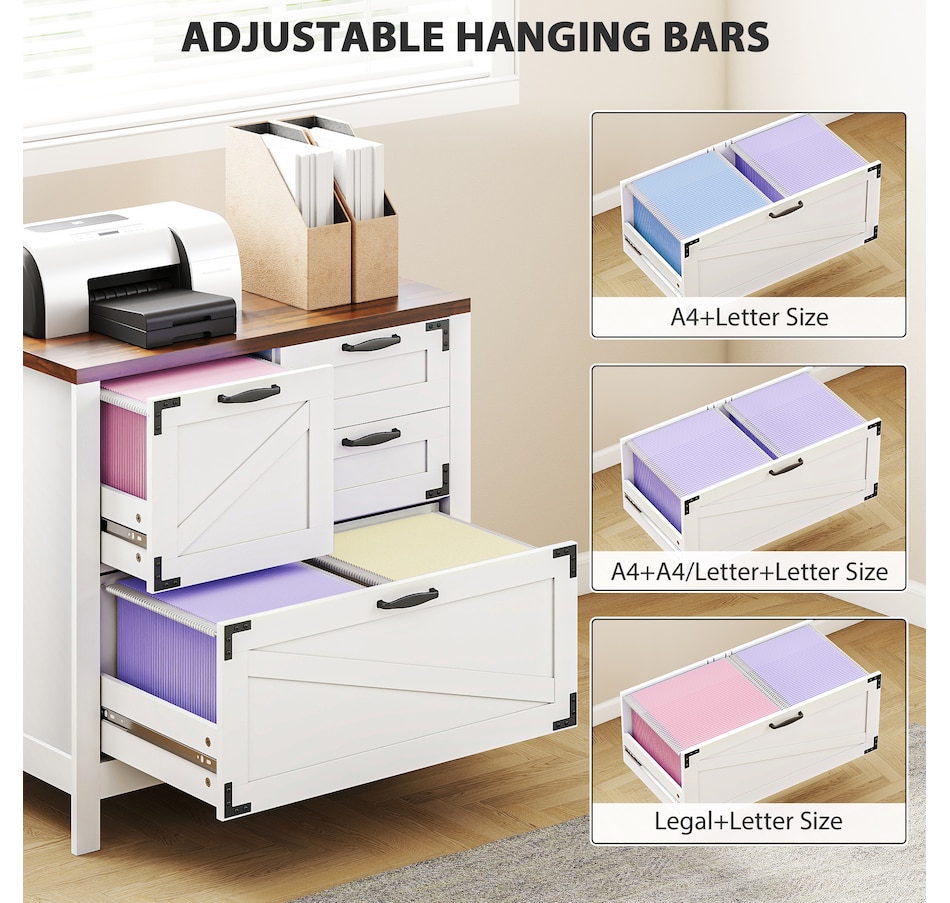 Image 961305_ALTMORE11.jpg, Product 961-305 / Price $179.99, HOMCOM 4 Drawer File Cabinet Filing Cabinet for Letter/A4/Legal Files from HOMCOM on TSC.ca's Home & Garden department
