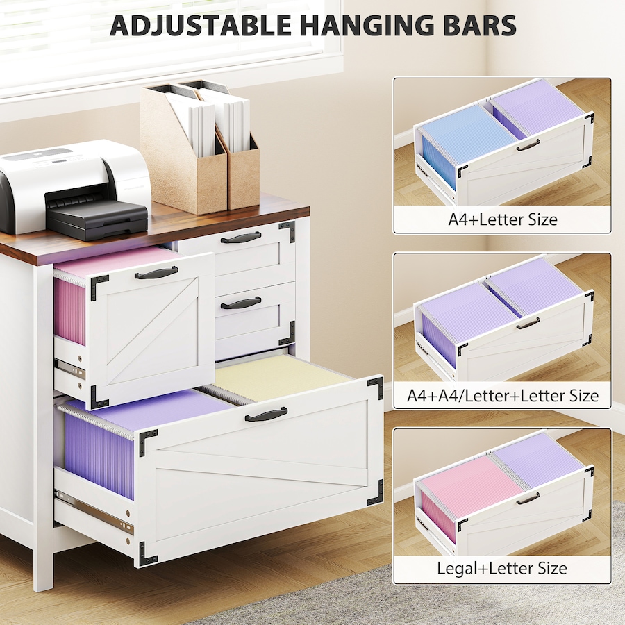 Image 961305_ALTMORE11.jpg, Product 961-305 / Price $185.39 - $189.99, HOMCOM 4 Drawer File Cabinet Filing Cabinet for Letter/A4/Legal Files from HOMCOM on TSC.ca's Home & Garden department