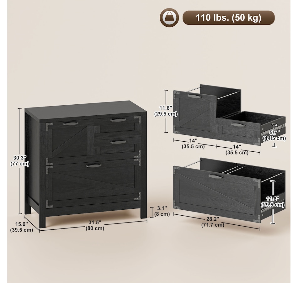 Image 961305_ALTMORE18.jpg, Product 961-305 / Price $179.99, HOMCOM 4 Drawer File Cabinet Filing Cabinet for Letter/A4/Legal Files from HOMCOM on TSC.ca's Home & Garden department