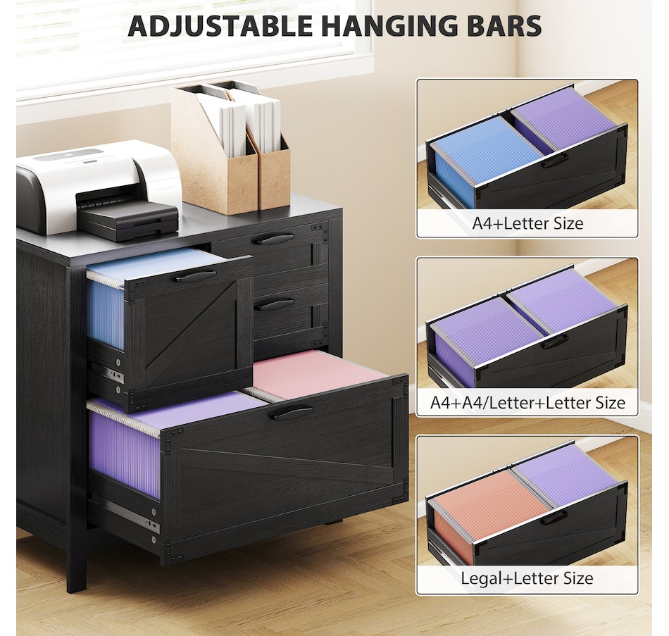 Image 961305_ALTMORE20.jpg, Product 961-305 / Price $179.99, HOMCOM 4 Drawer File Cabinet Filing Cabinet for Letter/A4/Legal Files from HOMCOM on TSC.ca's Home & Garden department