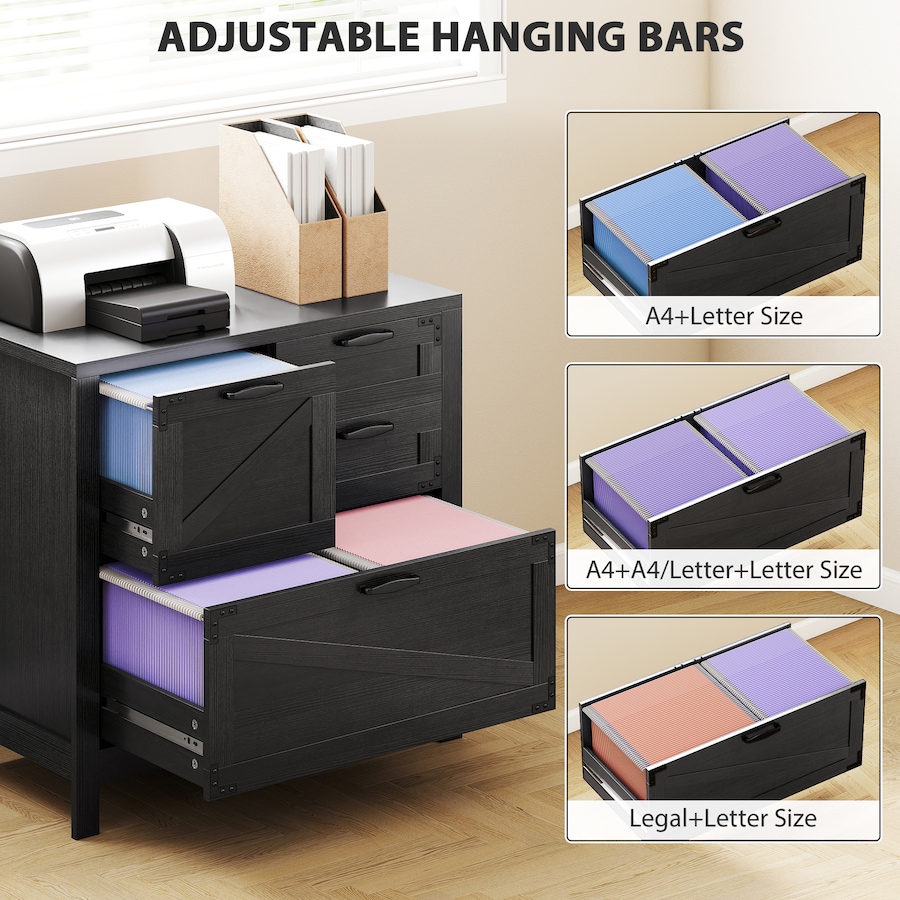Image 961305_ALTMORE20.jpg, Product 961-305 / Price $185.39 - $189.99, HOMCOM 4 Drawer File Cabinet Filing Cabinet for Letter/A4/Legal Files from HOMCOM on TSC.ca's Home & Garden department