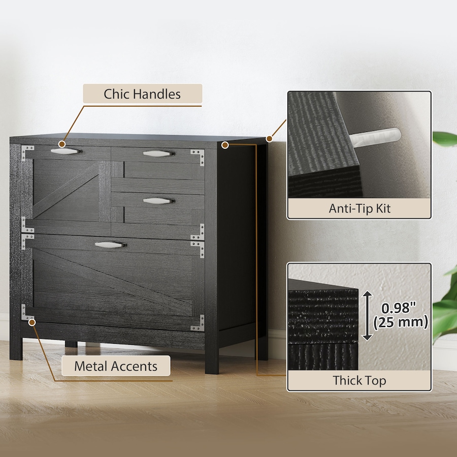 Image 961305_ALTMORE22.jpg, Product 961-305 / Price $185.39 - $189.99, HOMCOM 4 Drawer File Cabinet Filing Cabinet for Letter/A4/Legal Files from HOMCOM on TSC.ca's Home & Garden department