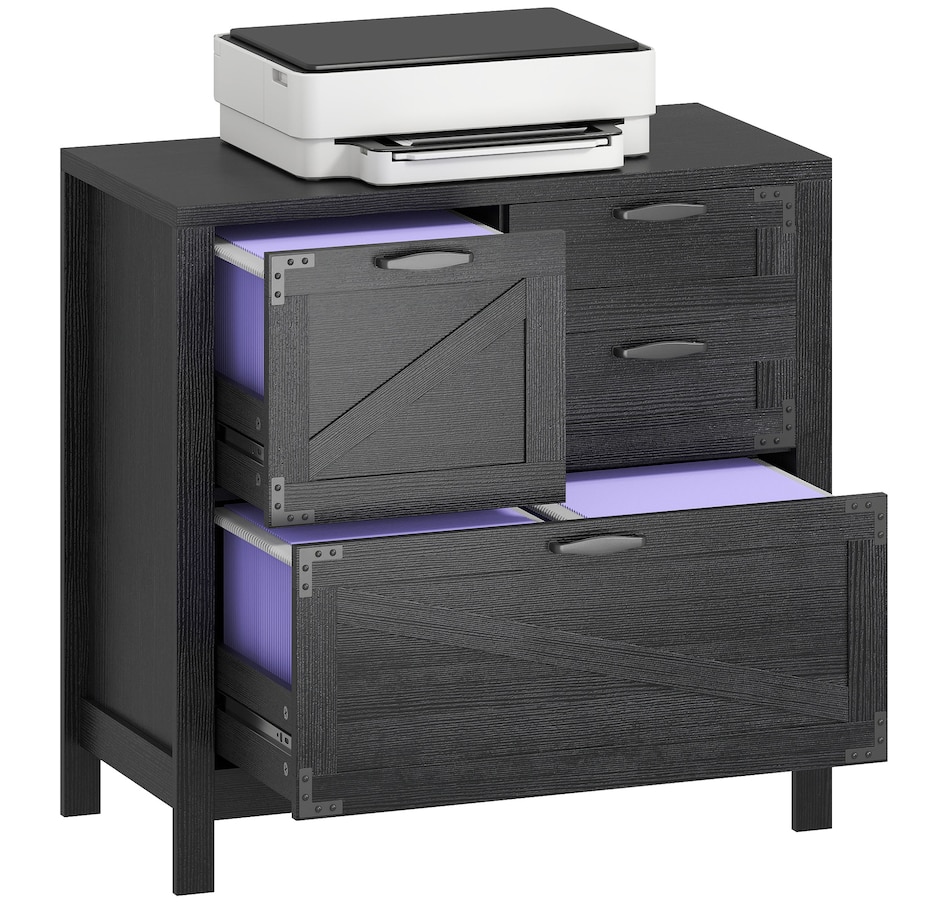 Image 961305_ST02.jpg, Product 961-305 / Price $179.99, HOMCOM 4 Drawer File Cabinet Filing Cabinet for Letter/A4/Legal Files from HOMCOM on TSC.ca's Home & Garden department