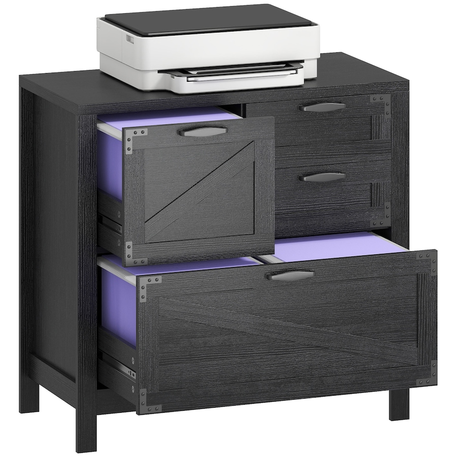 Image 961305_ST02.jpg, Product 961-305 / Price $185.39 - $189.99, HOMCOM 4 Drawer File Cabinet Filing Cabinet for Letter/A4/Legal Files from HOMCOM on TSC.ca's Home & Garden department