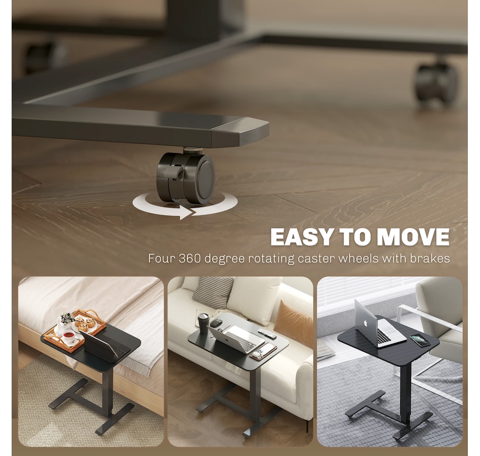 Image 961310_ALTMORE13.jpg, Product 961-310 / Price $96.99, HOMCOM Standing Desk Adjustable Height, Pneumatic Stand Up Desk from HOMCOM on TSC.ca's Home & Garden department