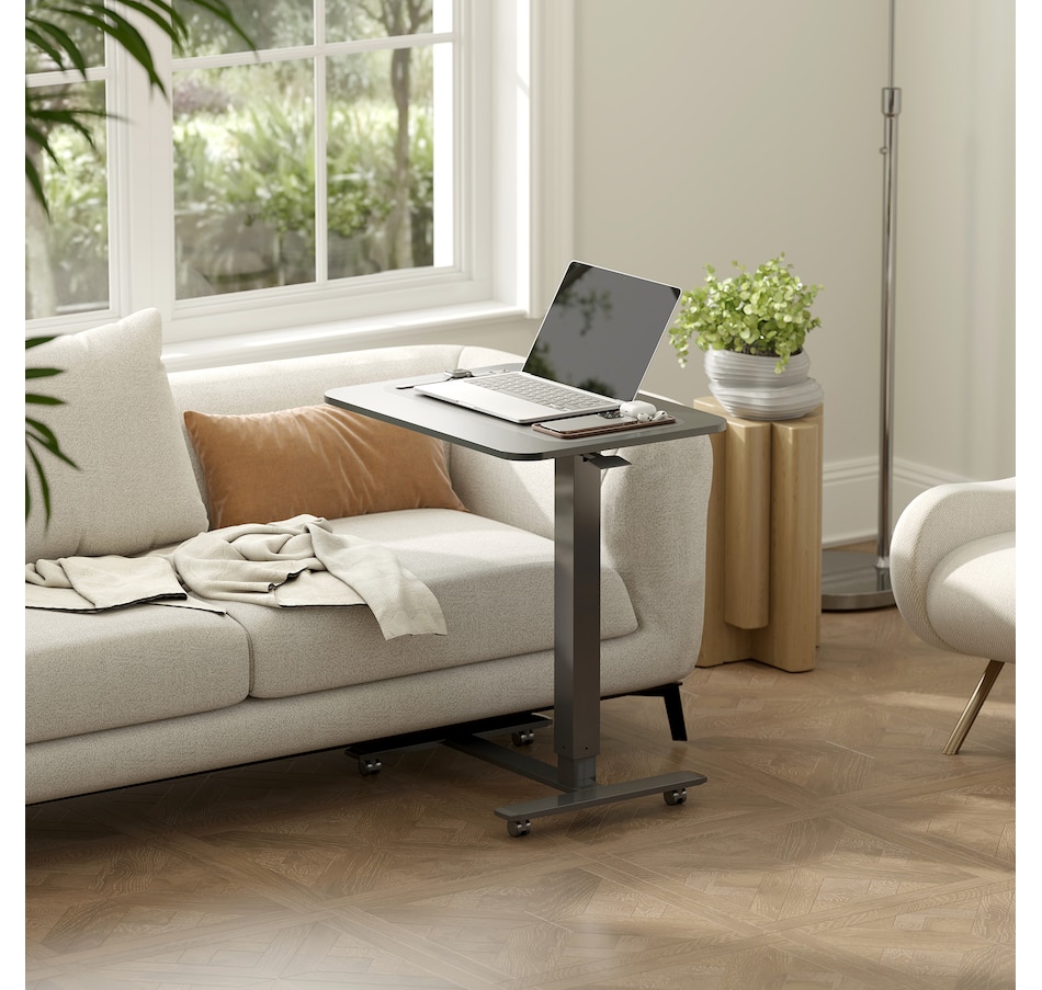 Image 961310_ALTMORE9.jpg, Product 961-310 / Price $96.99, HOMCOM Standing Desk Adjustable Height, Pneumatic Stand Up Desk from HOMCOM on TSC.ca's Home & Garden department