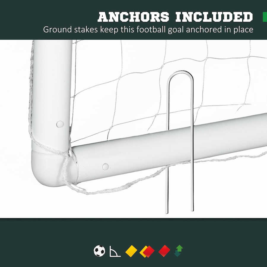 Image 961319_ALTMORE5.jpg, Product 961-319 / Price $115.99, Soozier 9.8 x 6.6ft Soccer Goal, Portable Soccer Practice Net with PE Net from Soozier on TSC.ca's Health & Fitness department