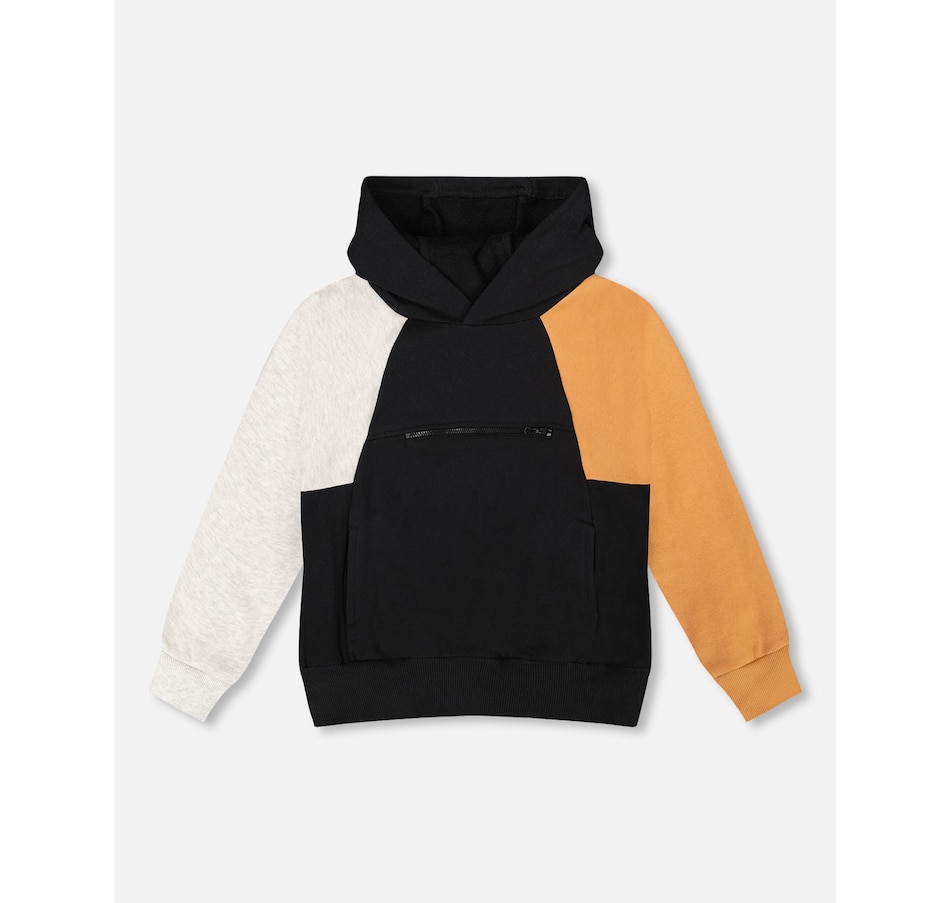 Image 961446_ST01.jpg, Product 961-446 / Price $29.50, Pullover Hooded Fleece Sweatshirt with Zip Pocket from Deux par Deux on TSC.ca's Fashion department