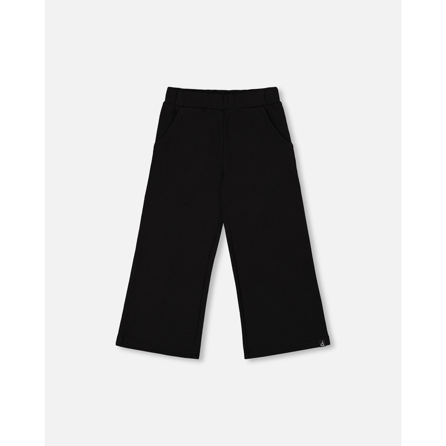 Image 961468_ST03.jpg, Product 961-468 / Price $24.50, Waffle Flare Leg Pants from Deux par Deux on TSC.ca's Fashion department