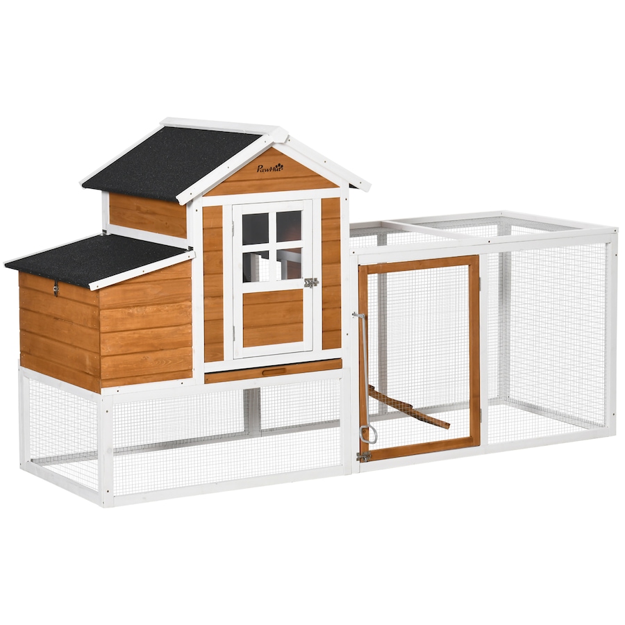 Image 962010.jpg, Product 962-010 / Price $209.99, PawHut Chicken Run Large Chicken Coop Waterproof for 2–4 Chickens, Orange from PawHut on TSC.ca's Home & Garden department