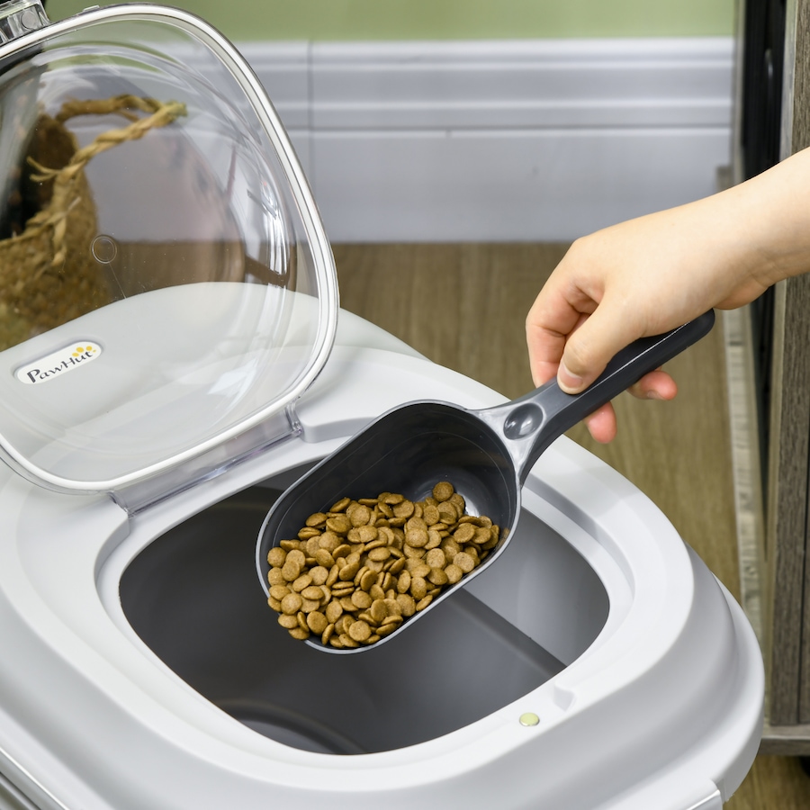Image 962041_ALTMORE8.jpg, Product 962-041 / Price $44.99, PawHut 6-30lb Dog Food Storage Container Collapsible Design, Grey from PawHut on TSC.ca's Home & Garden department