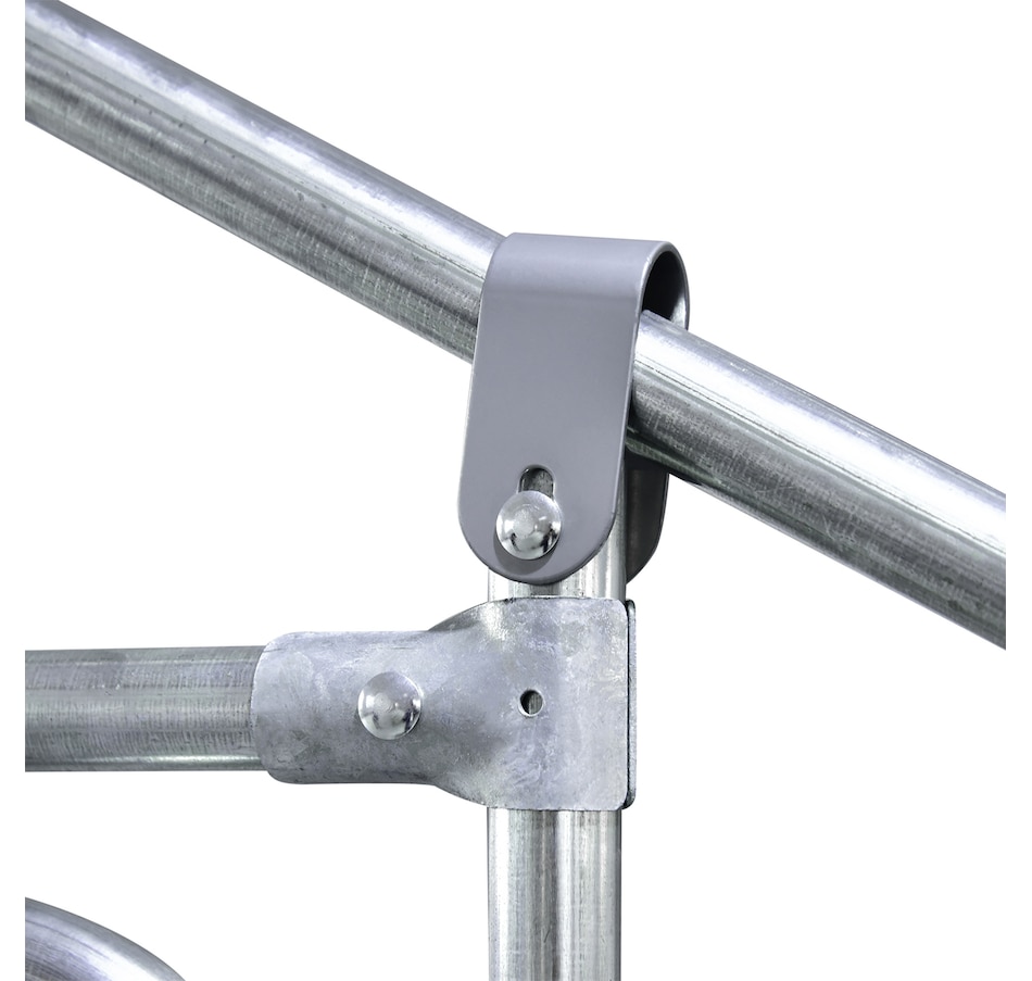 Image 962090_ALTMORE8.jpg, Product 962-090 / Price $379.99, PawHut Galvanized Large Chicken Coop Cage Walk-in Enclosure 9.8'x19.7'x6.6' from PawHut on TSC.ca's Home & Garden department