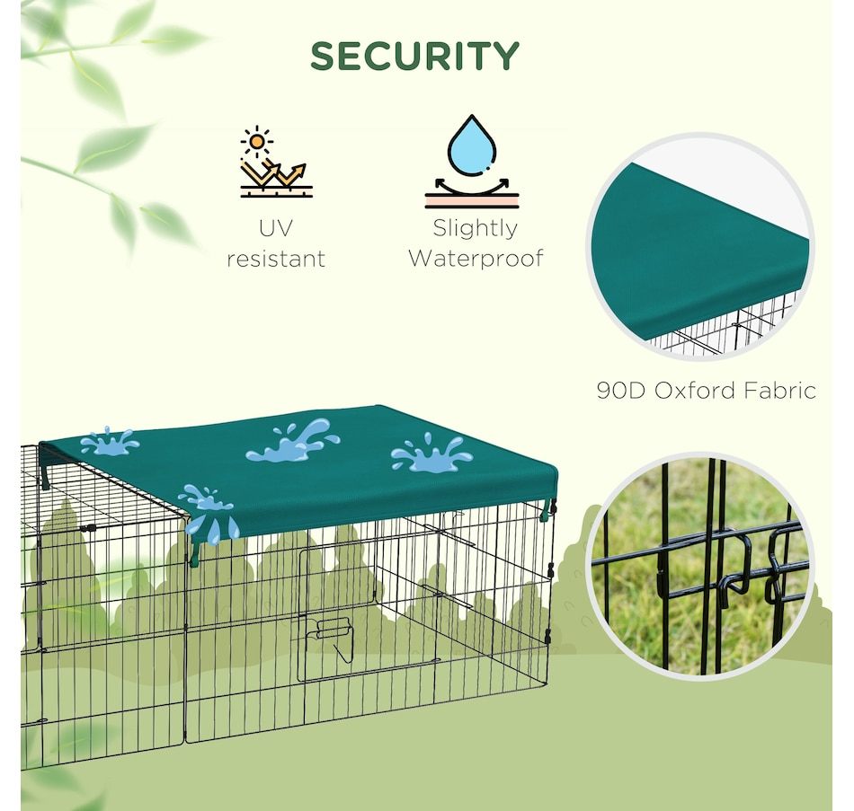 Image 962091_ALTMORE4.jpg, Product 962-091 / Price $89.99, PawHut Small Animal Cage for Chicken, Rabbits, Chinchillas, 73" x 30" x 20" from PawHut on TSC.ca's Home & Garden department