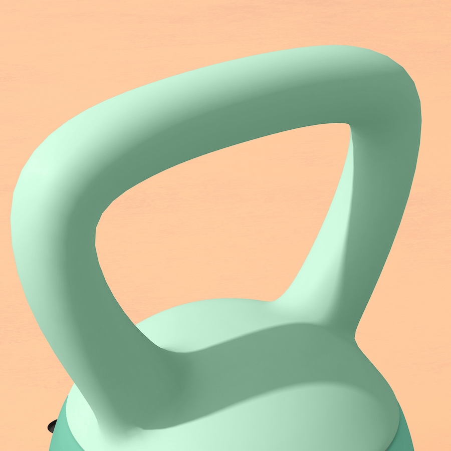 Image 962164_ALTMORE8.jpg, Product 962-164 / Price $54.99, Soozier 22 lb Kettlebell, Weight Strength Training Kettlebell from Soozier on TSC.ca's Health & Fitness department