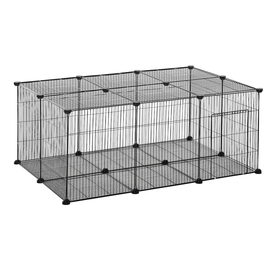 Image 962198.jpg, Product 962-198 / Price $62.99, PawHut Pet Playpen, Small Animal Cage, Metal Fence for Bunny Guinea Pig from PawHut on TSC.ca's Home & Garden department