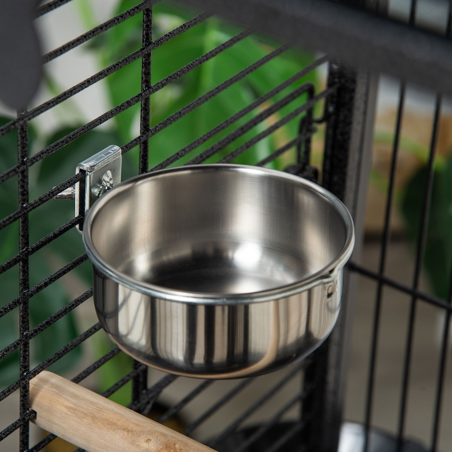 Image 962209_ALTMORE8.jpg, Product 962-209 / Price $154.99, PawHut 61.5 Inch Bird Cage Parakeet House for Cockatiel with Stand, Black from PawHut on TSC.ca's Home & Garden department