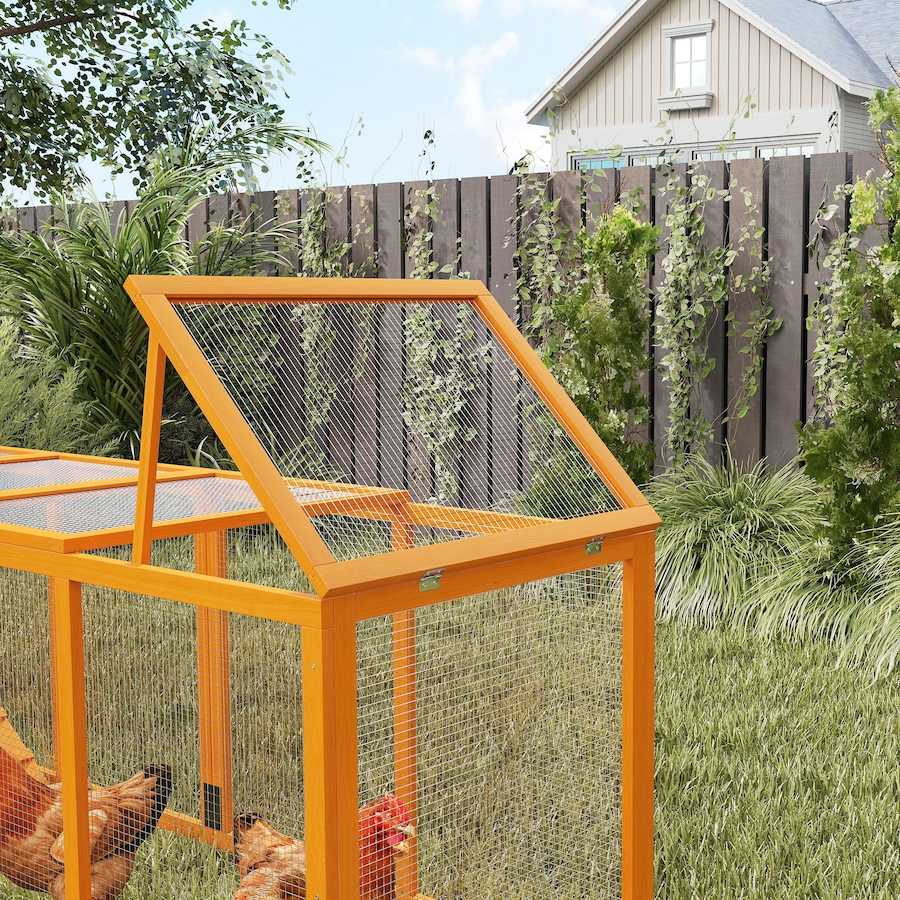 Image 962243_ALTMORE8.jpg, Product 962-243 / Price $269.99, PawHut Chicken Coop W/ Extra Large Run Wooden Hen House W/ Slide-out Tray from PawHut on TSC.ca's Home & Garden department