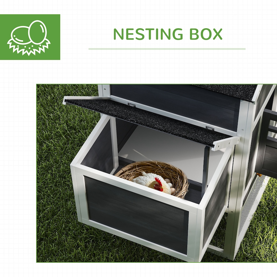 Image 962271_ALTMORE5.jpg, Product 962-271 / Price $279.99, PawHut Chicken Coop W/ Extra Large Run Wooden Hen House W/ Slide-out Tray from PawHut on TSC.ca's Home & Garden department