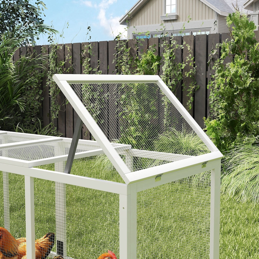 Image 962271_ALTMORE8.jpg, Product 962-271 / Price $279.99, PawHut Chicken Coop W/ Extra Large Run Wooden Hen House W/ Slide-out Tray from PawHut on TSC.ca's Home & Garden department