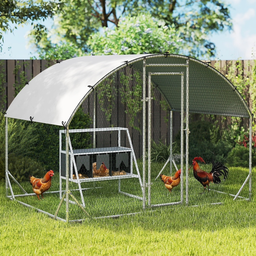 Image 962328_ALTMORE1.jpg, Product 962-328 / Price $98.99, PawHut Chicken Nesting Box 3 Compartments Wooden Nesting Boxes w/ Curtains from PawHut on TSC.ca's Home & Garden department