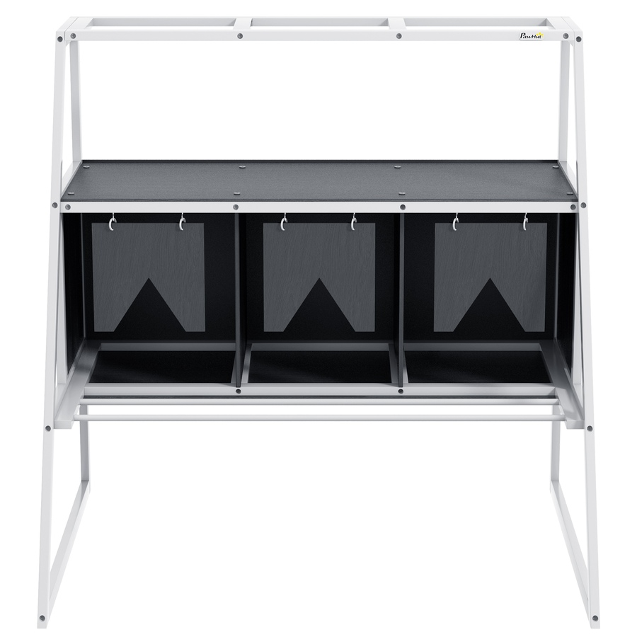 Image 962328_ALTMORE8.jpg, Product 962-328 / Price $98.99, PawHut Chicken Nesting Box 3 Compartments Wooden Nesting Boxes w/ Curtains from PawHut on TSC.ca's Home & Garden department