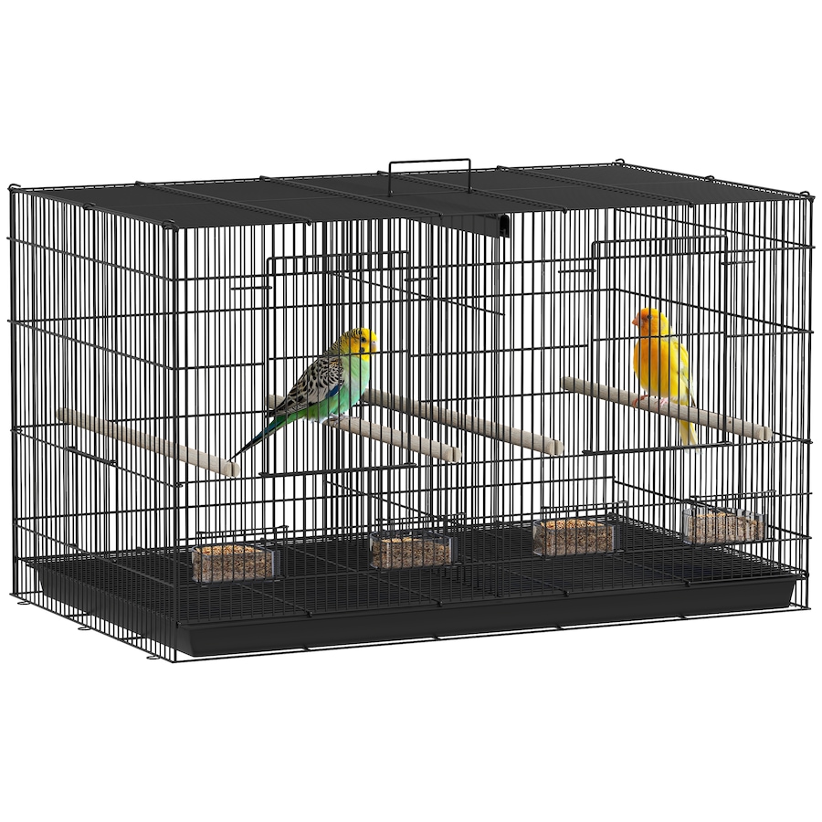 Image 962389.jpg, Product 962-389 / Price $76.99, PawHut 18" H Bird Cage, Parakeet Cages for Budgie, Lovebird, Canary from PawHut on TSC.ca's Home & Garden department