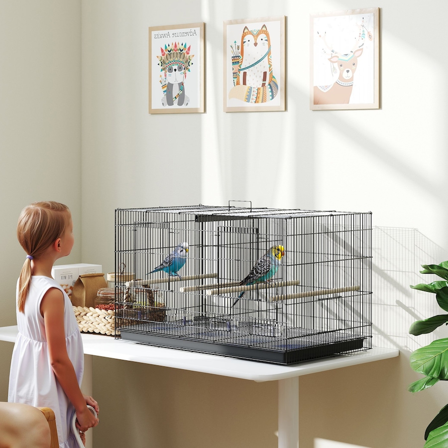 Image 962389_ALTMORE1.jpg, Product 962-389 / Price $76.99, PawHut 18" H Bird Cage, Parakeet Cages for Budgie, Lovebird, Canary from PawHut on TSC.ca's Home & Garden department