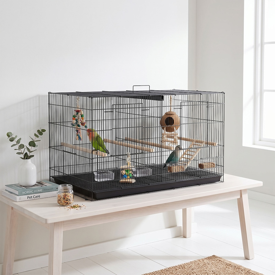 Image 962389_ALTMORE11.jpg, Product 962-389 / Price $76.99, PawHut 18" H Bird Cage, Parakeet Cages for Budgie, Lovebird, Canary from PawHut on TSC.ca's Home & Garden department