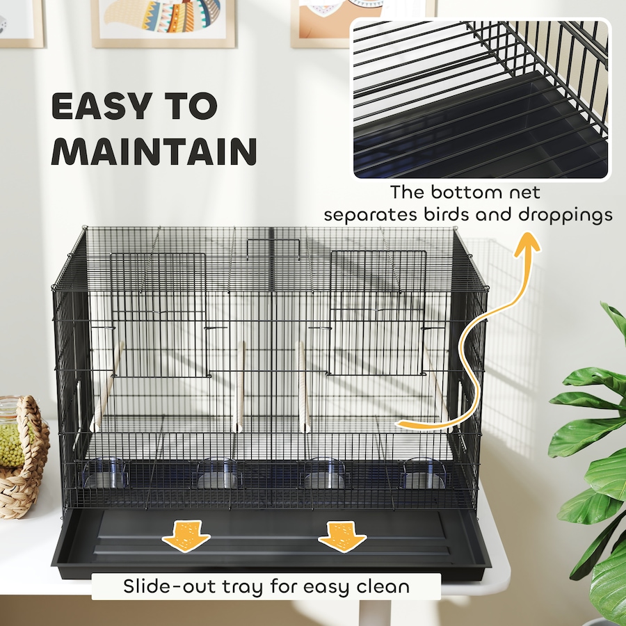 Image 962389_ALTMORE6.jpg, Product 962-389 / Price $76.99, PawHut 18" H Bird Cage, Parakeet Cages for Budgie, Lovebird, Canary from PawHut on TSC.ca's Home & Garden department