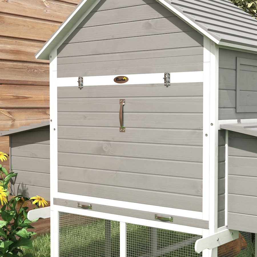 Image 962450_ALTMORE8.jpg, Product 962-450 / Price $449.99, PawHut Wooden Chicken Coop with Nesting Boxes, Run for 4-6 Chickens from PawHut on TSC.ca's Home & Garden department