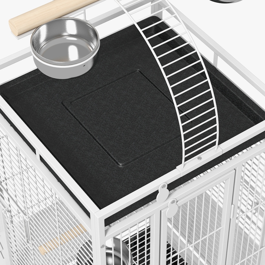Image 962466_ALTMORE7.jpg, Product 962-466 / Price $159.99, PawHut 61.5 Inch Bird Cage Parakeet House for Cockatiel with Stand, White from PawHut on TSC.ca's Home & Garden department