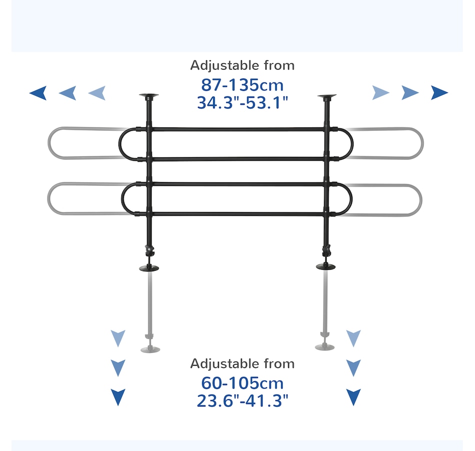 Image 962483_ALTMORE4.jpg, Product 962-483 / Price $42.99, PawHut Dog Car Barrier, Adjustable Dog Fence Guard for SUVs, Black from PawHut on TSC.ca's Home & Garden department