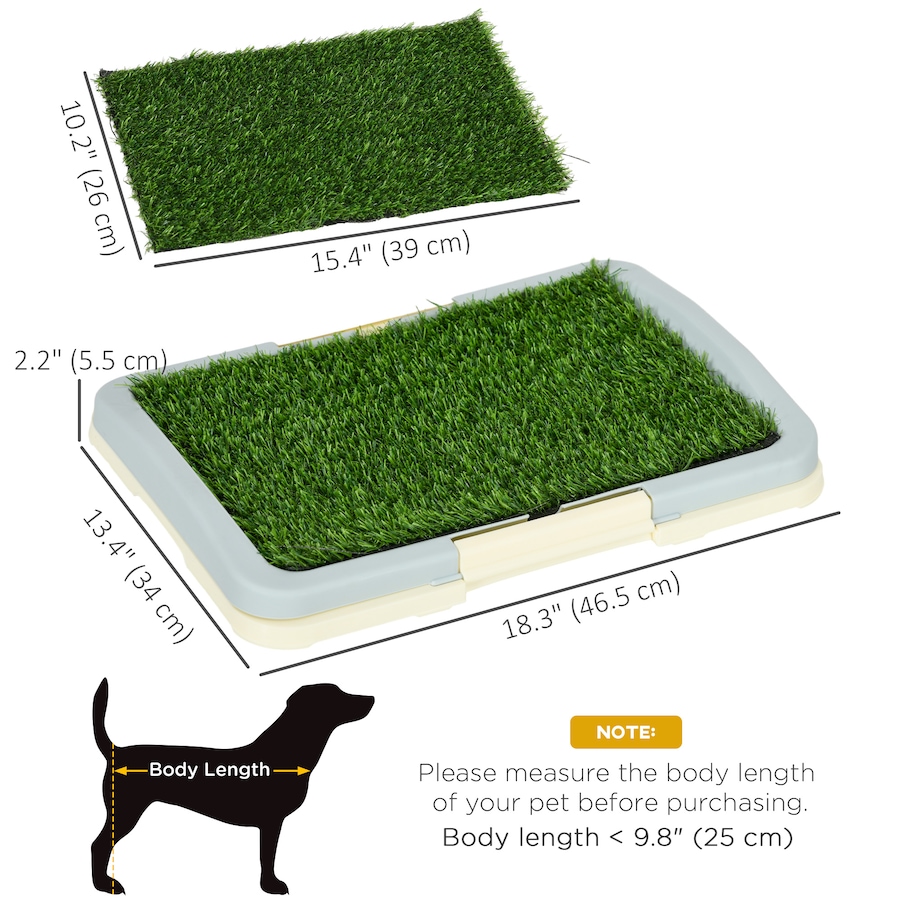 Image 962555_ALTMORE2.jpg, Product 962-555 / Price $34.99, PawHut Artificial Grass Pee Pad for Dogs Potty Training from PawHut on TSC.ca's Home & Garden department