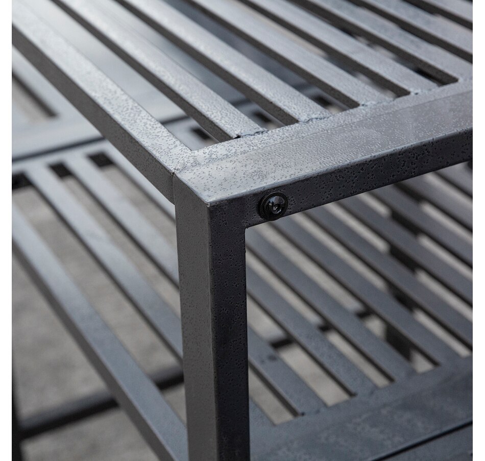 Image 962565_ALTMORE7.jpg, Product 962-565 / Price $199.99, Outsunny Patio Bench, Outdoor Loveseat with Middle Table & Umbrella Hole from Outsunny on TSC.ca's Home & Garden department