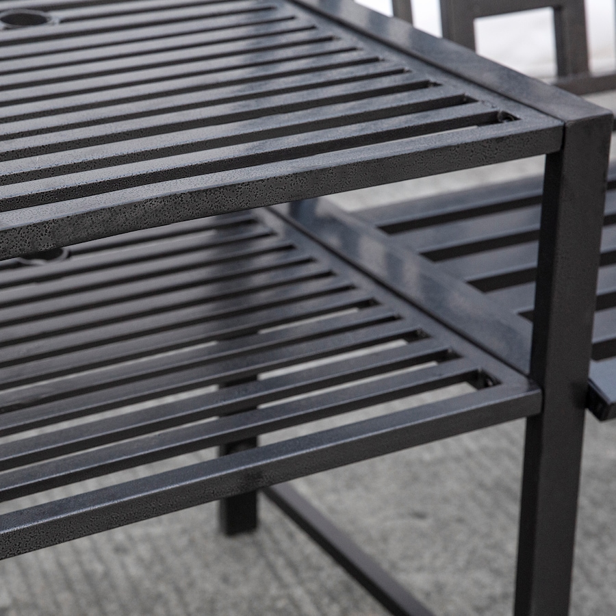 Image 962565_ALTMORE8.jpg, Product 962-565 / Price $199.99, Outsunny Patio Bench, Outdoor Loveseat with Middle Table & Umbrella Hole from Outsunny on TSC.ca's Home & Garden department