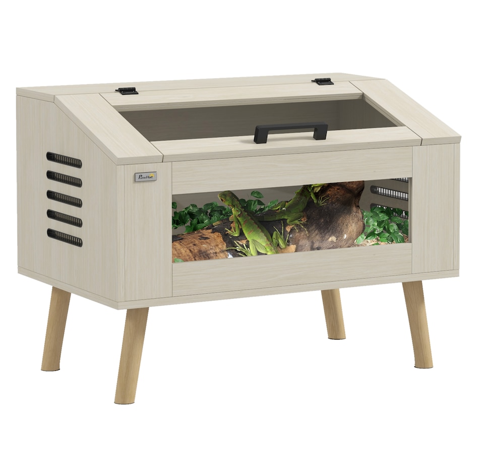 Image 962571.jpg, Product 962-571 / Price $119.99, PawHut Reptile Terrarium, 29 Gallon Reptile Tank w/ Ventilations, Windows from PawHut on TSC.ca's Home & Garden department